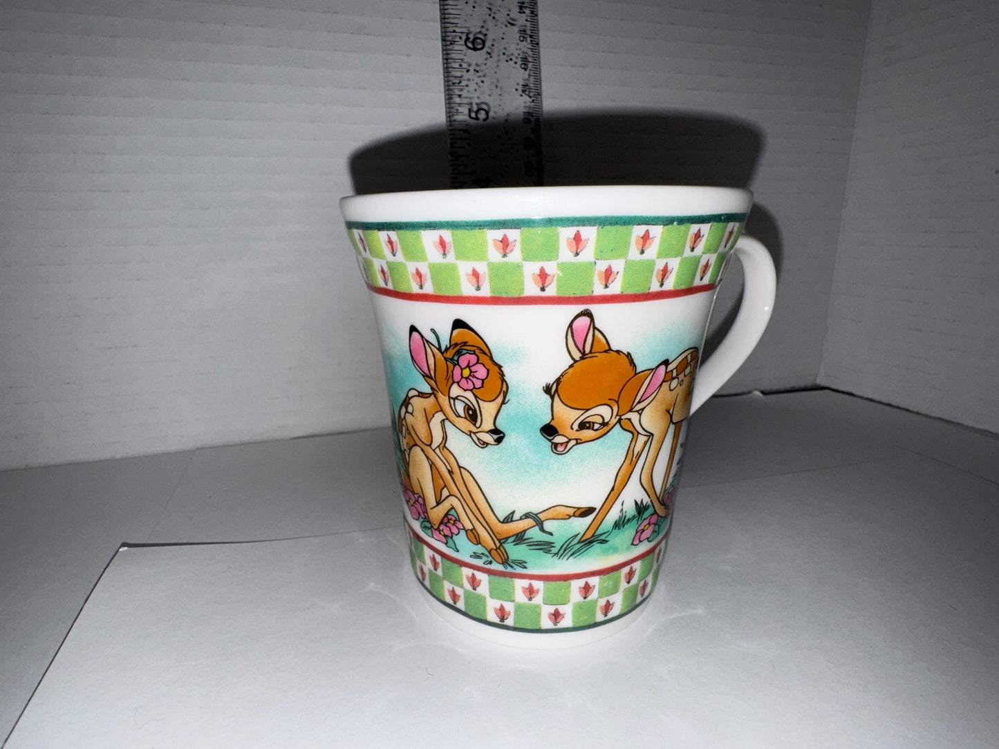 Disney Bambi White Ceramic Mug