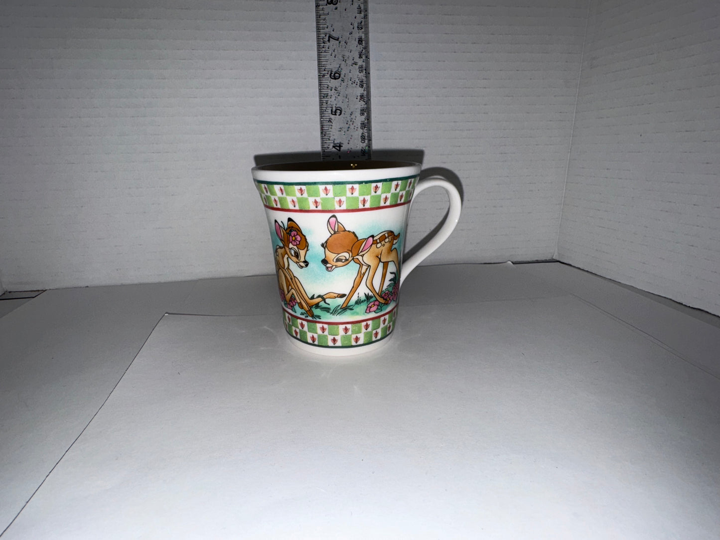 Disney Bambi White Ceramic Mug