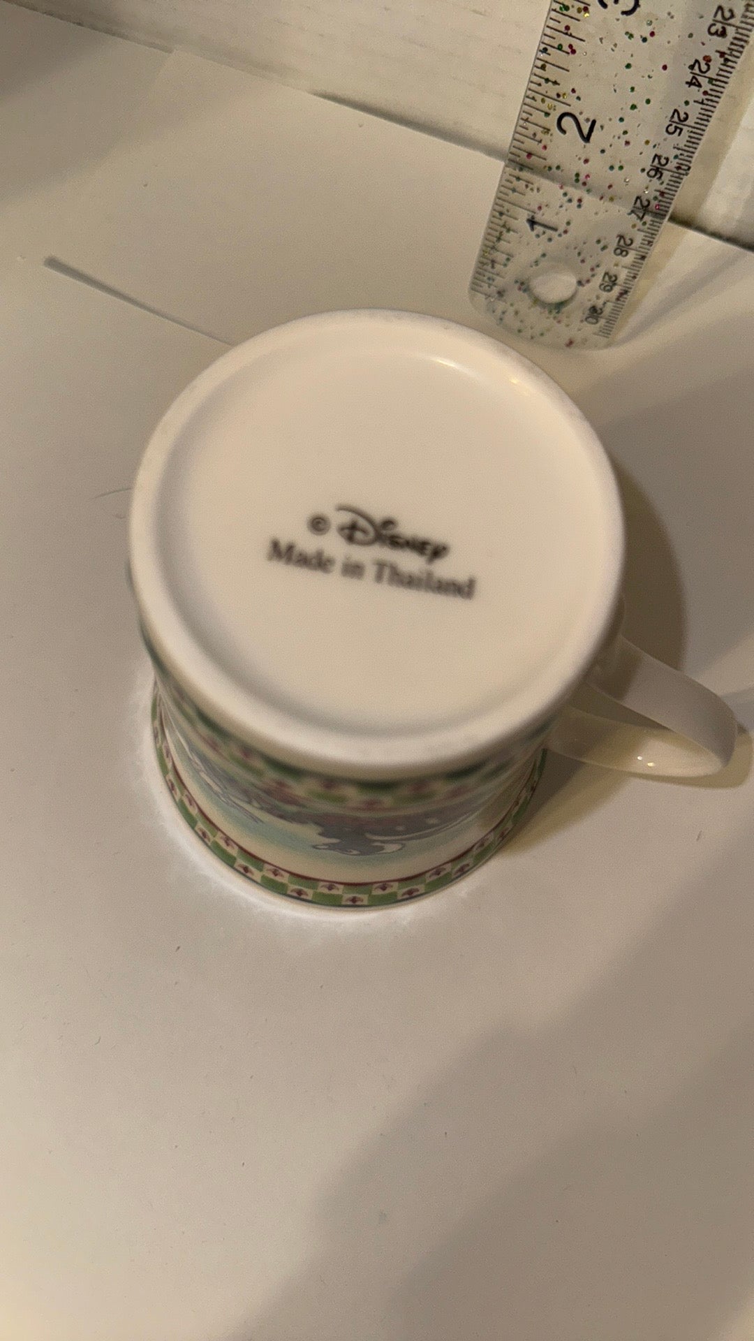 Disney Bambi White Ceramic Mug