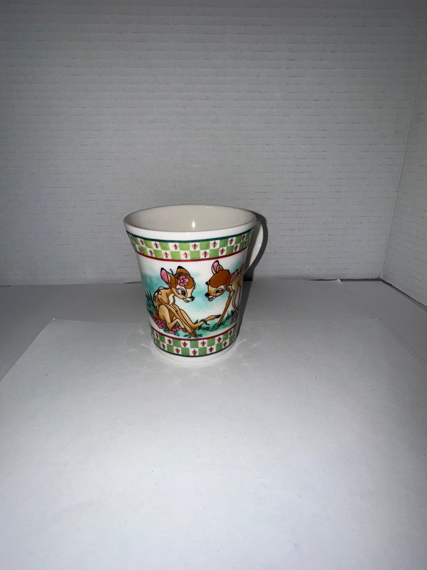 Disney Bambi White Ceramic Mug