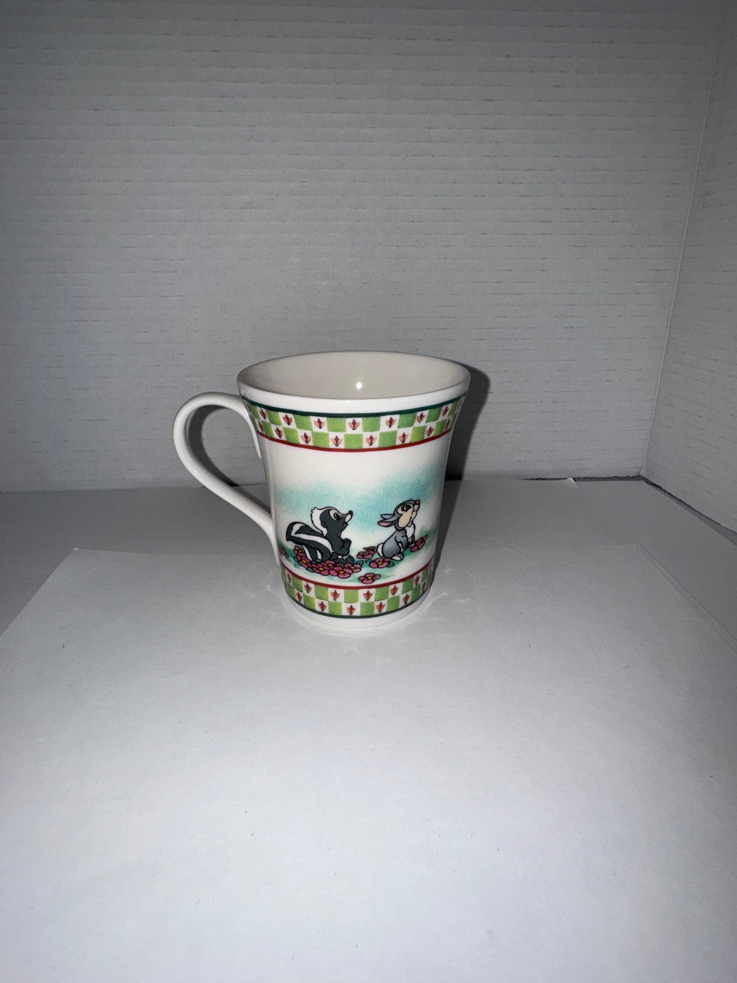 Disney Bambi White Ceramic Mug