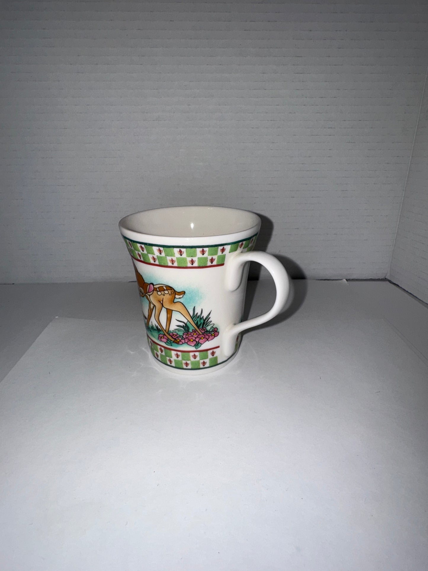 Disney Bambi White Ceramic Mug