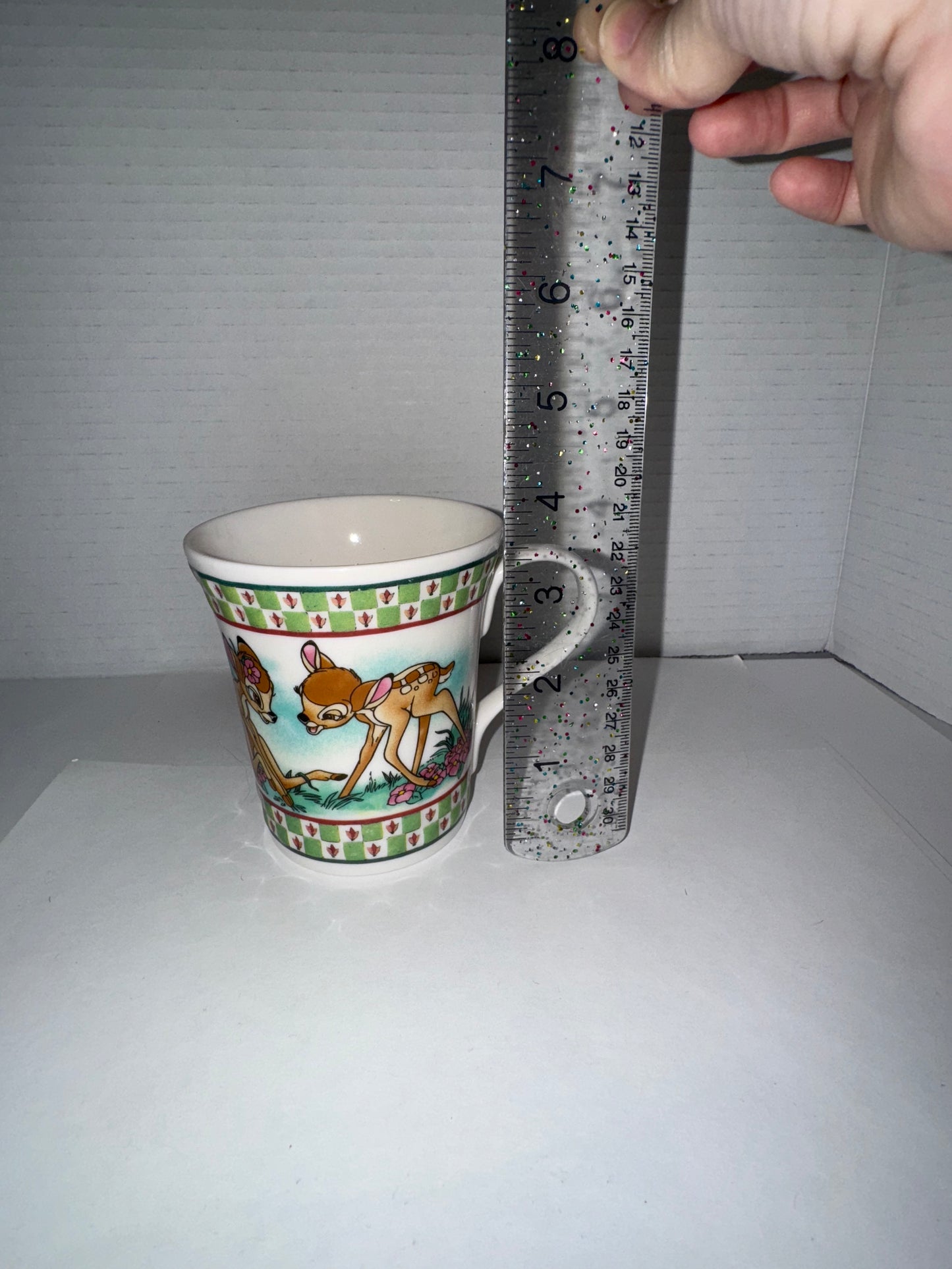 Disney Bambi White Ceramic Mug