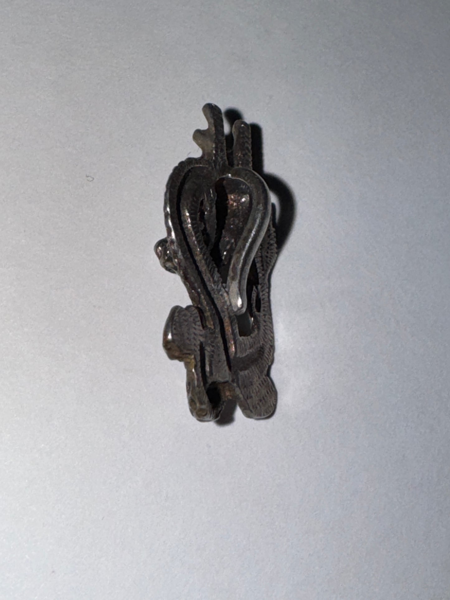 Antiqued Asian Dragon Pendant
