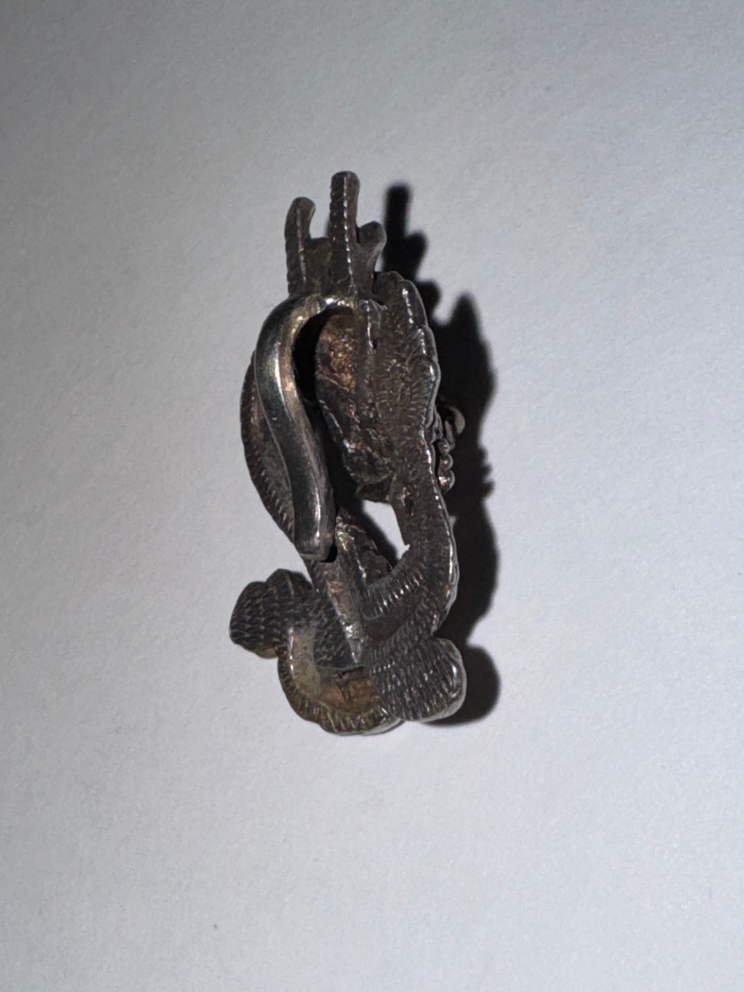 Antiqued Asian Dragon Pendant