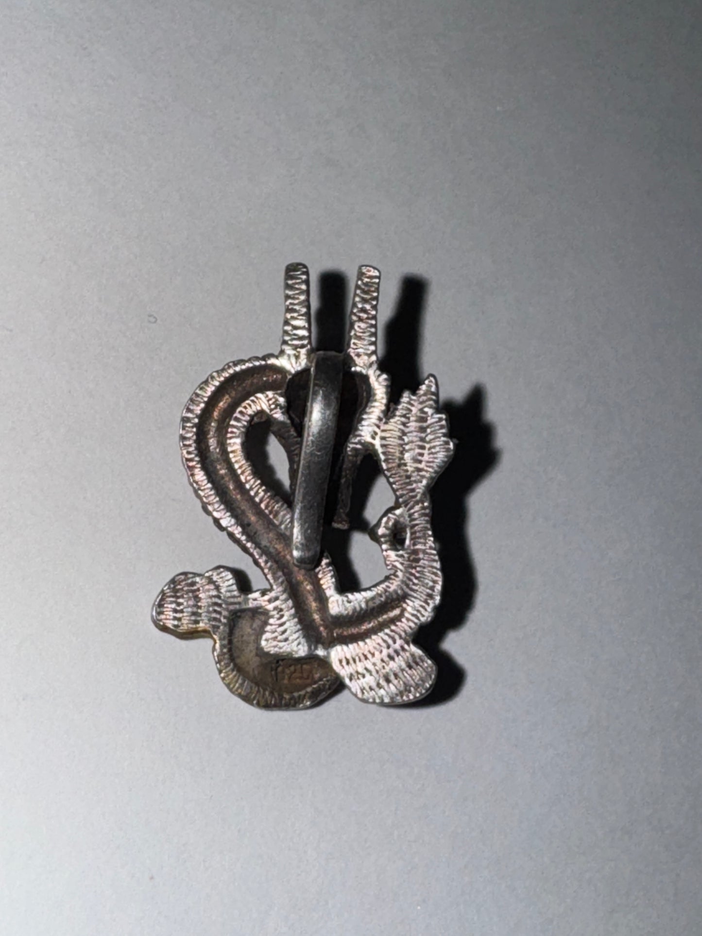 Antiqued Asian Dragon Pendant