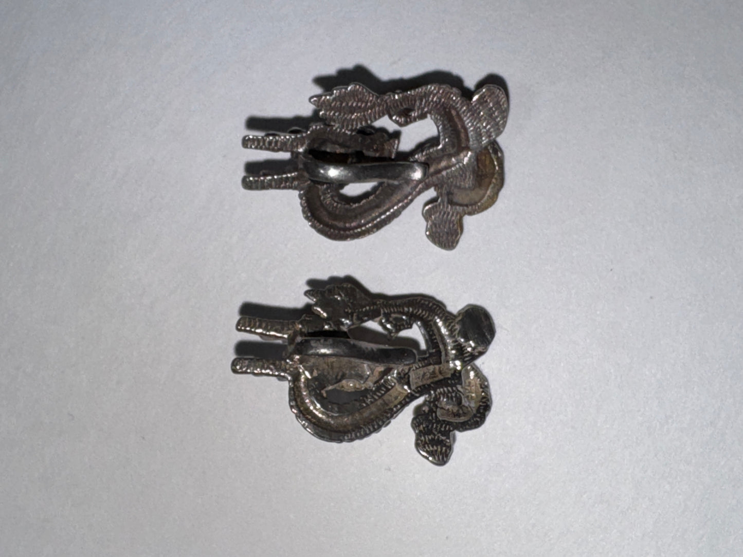 Sterling Silver Asian Dragon Pendant