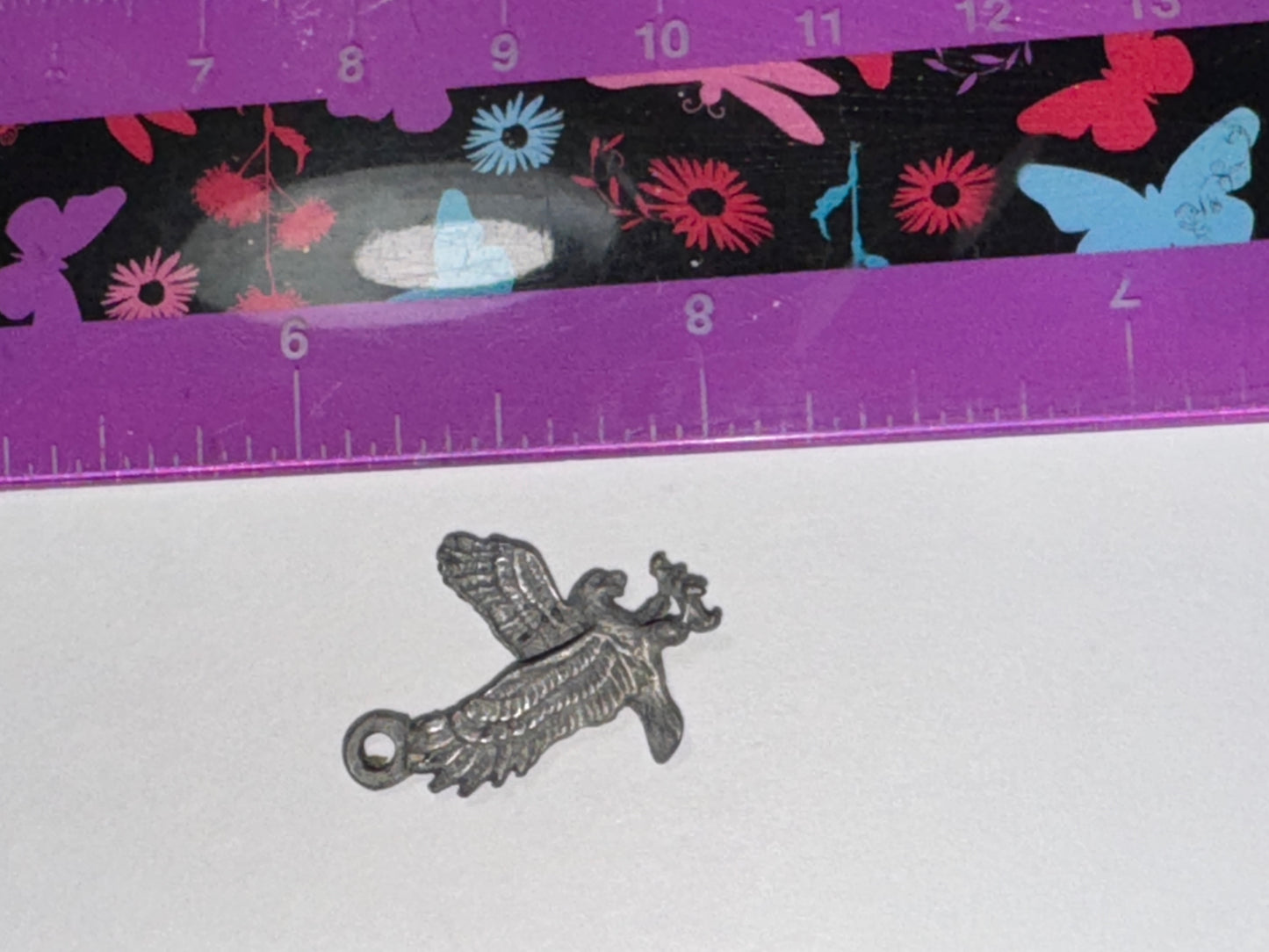 Pewter Flying Eagle Pendant