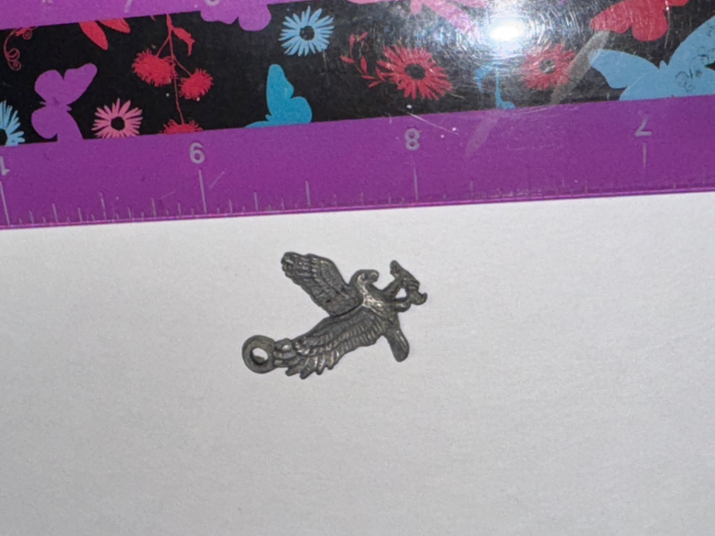Pewter Flying Eagle Pendant