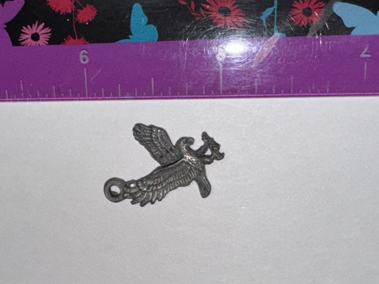 Pewter Flying Eagle Pendant