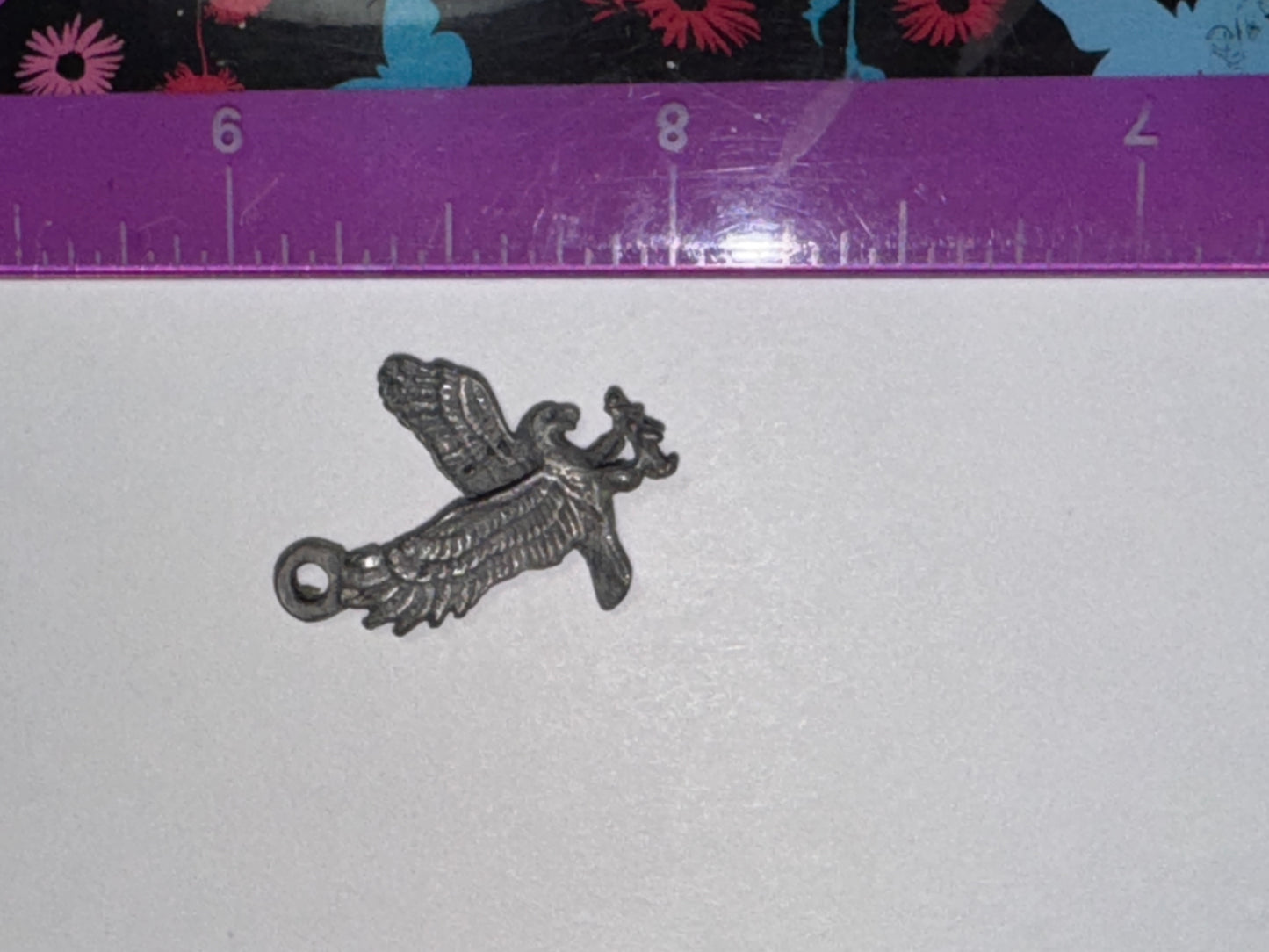 Pewter Flying Eagle Pendant