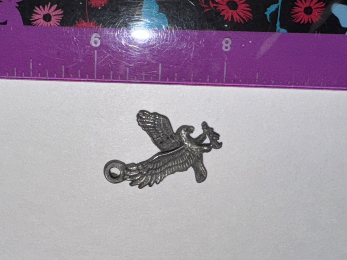 Pewter Flying Eagle Pendant