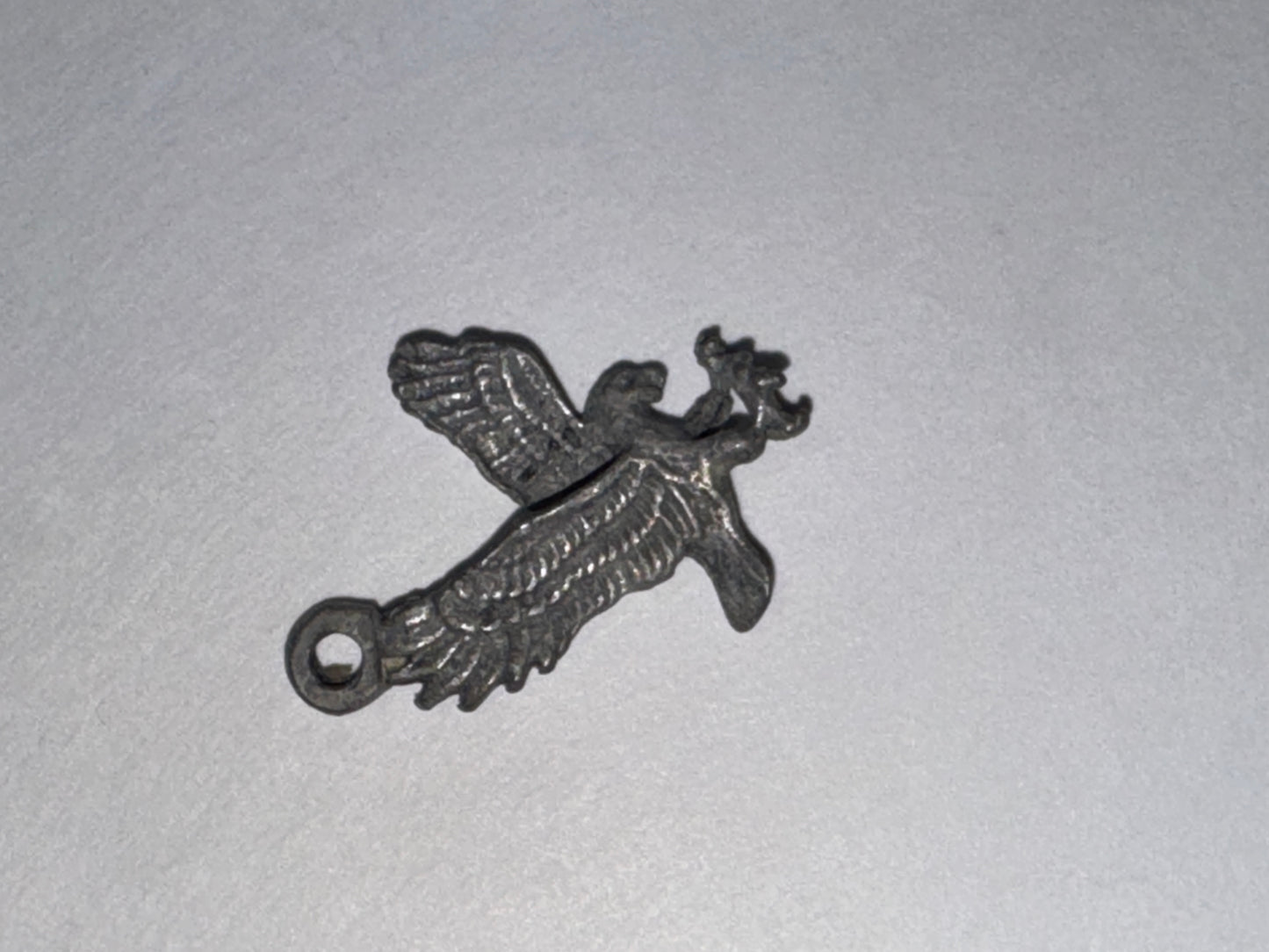 Pewter Flying Eagle Pendant