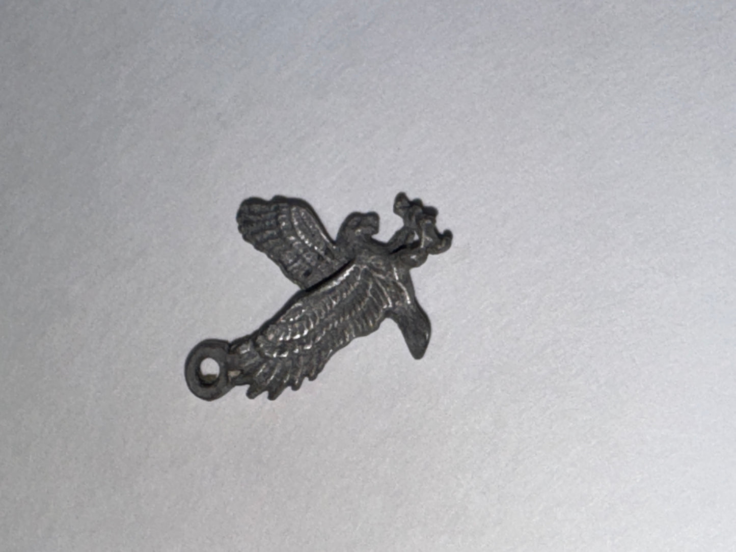 Pewter Flying Eagle Pendant