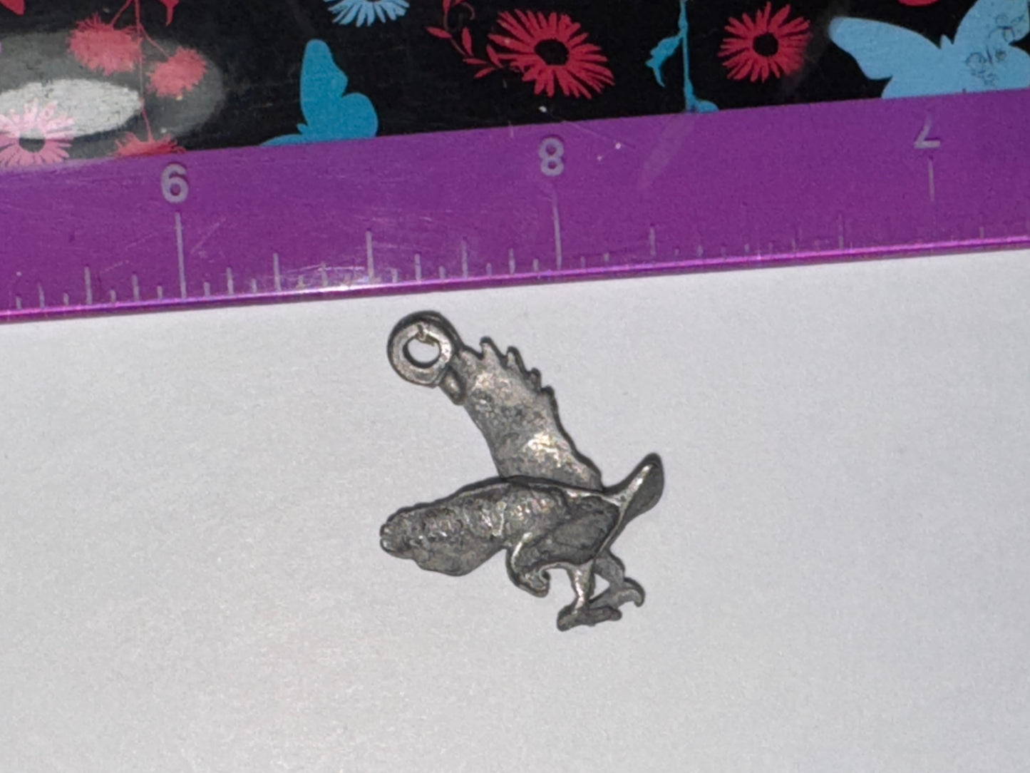 Pewter Flying Eagle Pendant