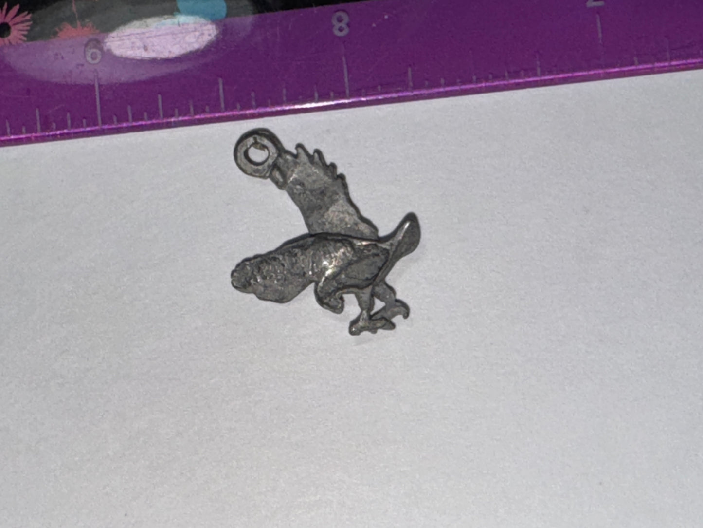 Pewter Flying Eagle Pendant