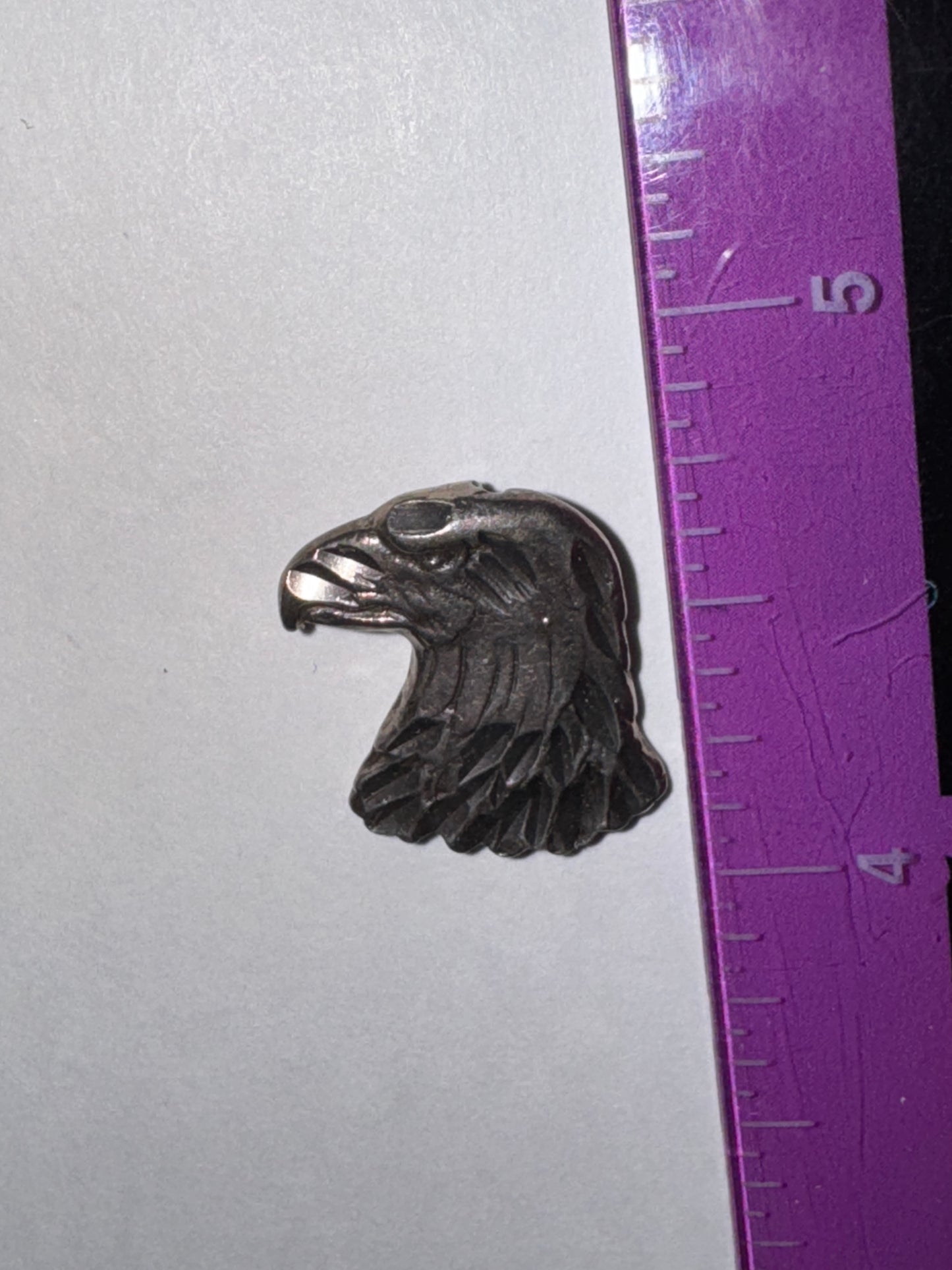Sterling Silver Eagle Head Pendant