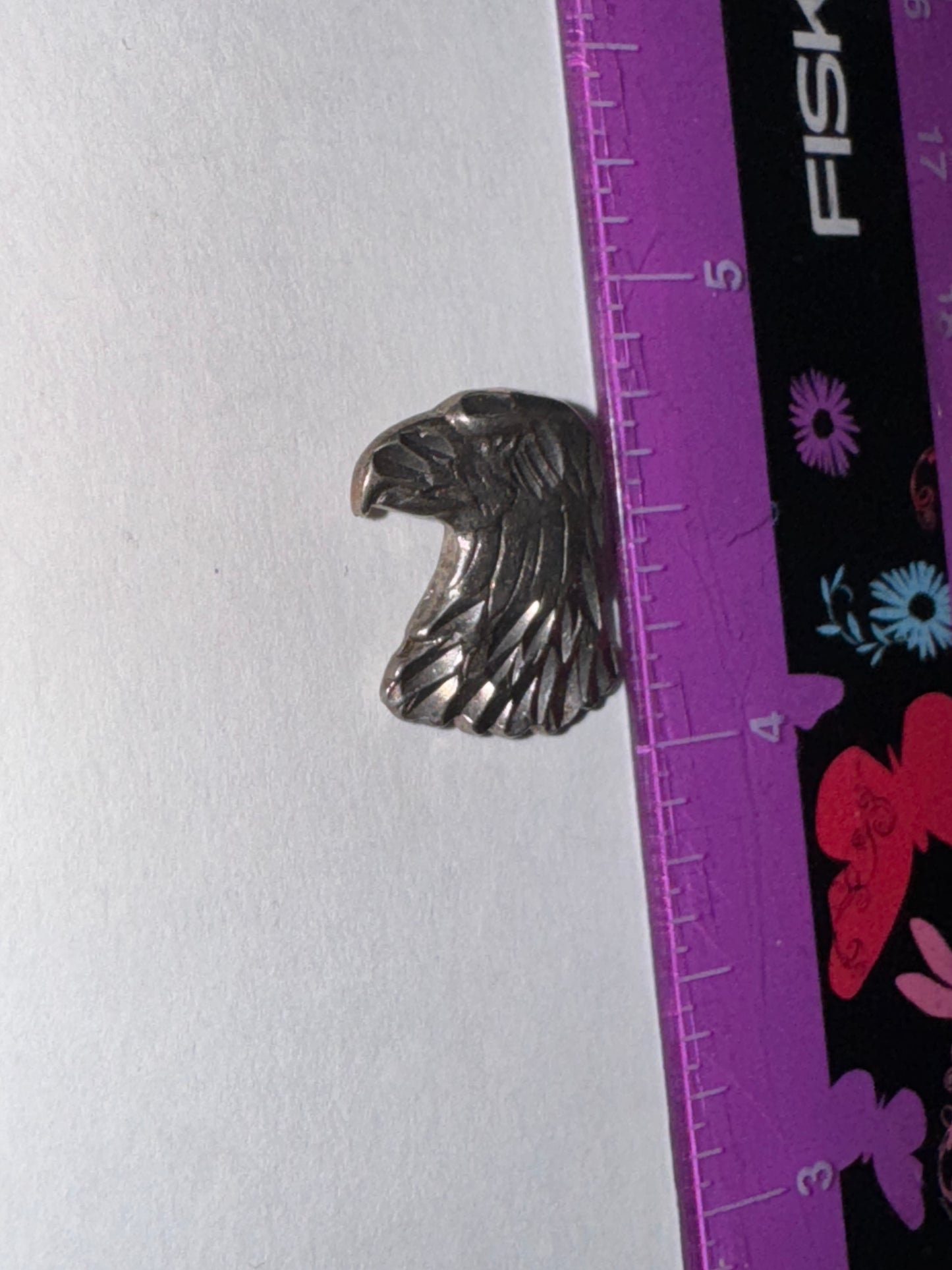 Sterling Silver Eagle Head Pendant
