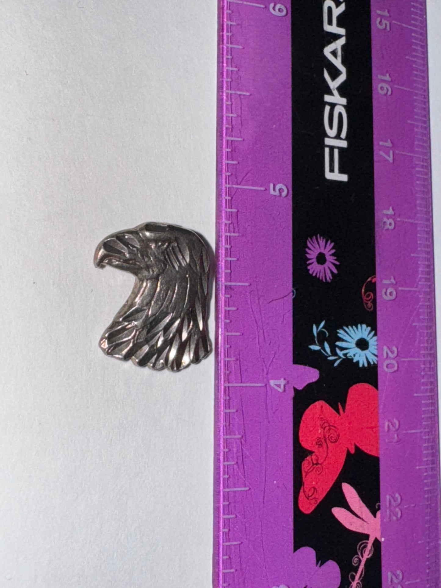 Sterling Silver Eagle Head Pendant
