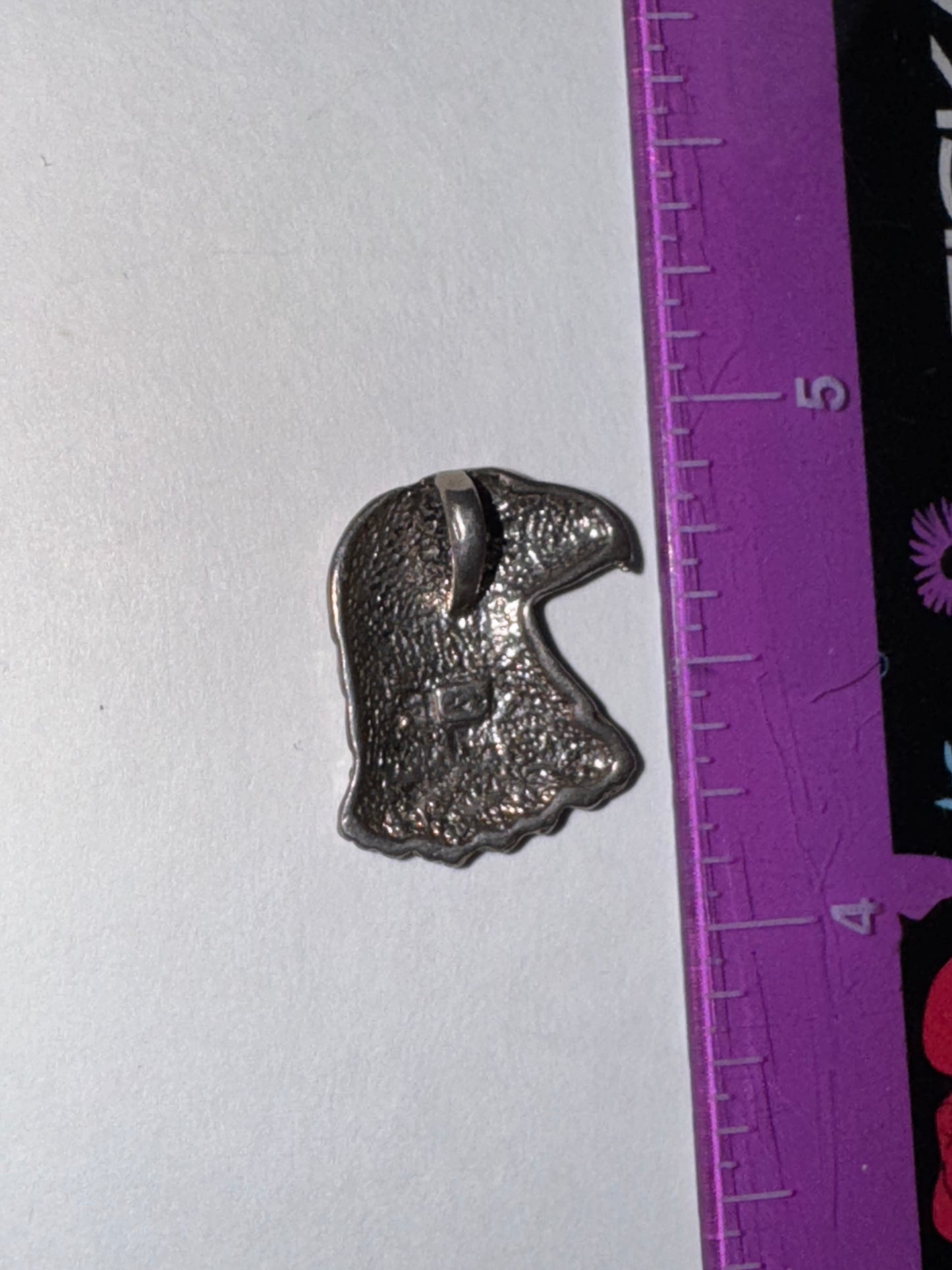 Sterling Silver Eagle Head Pendant