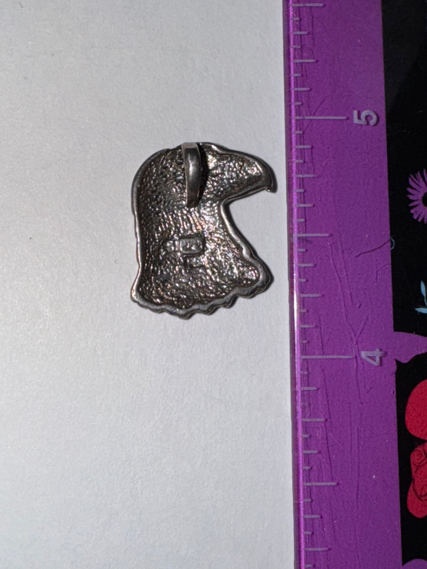 Sterling Silver Eagle Head Pendant