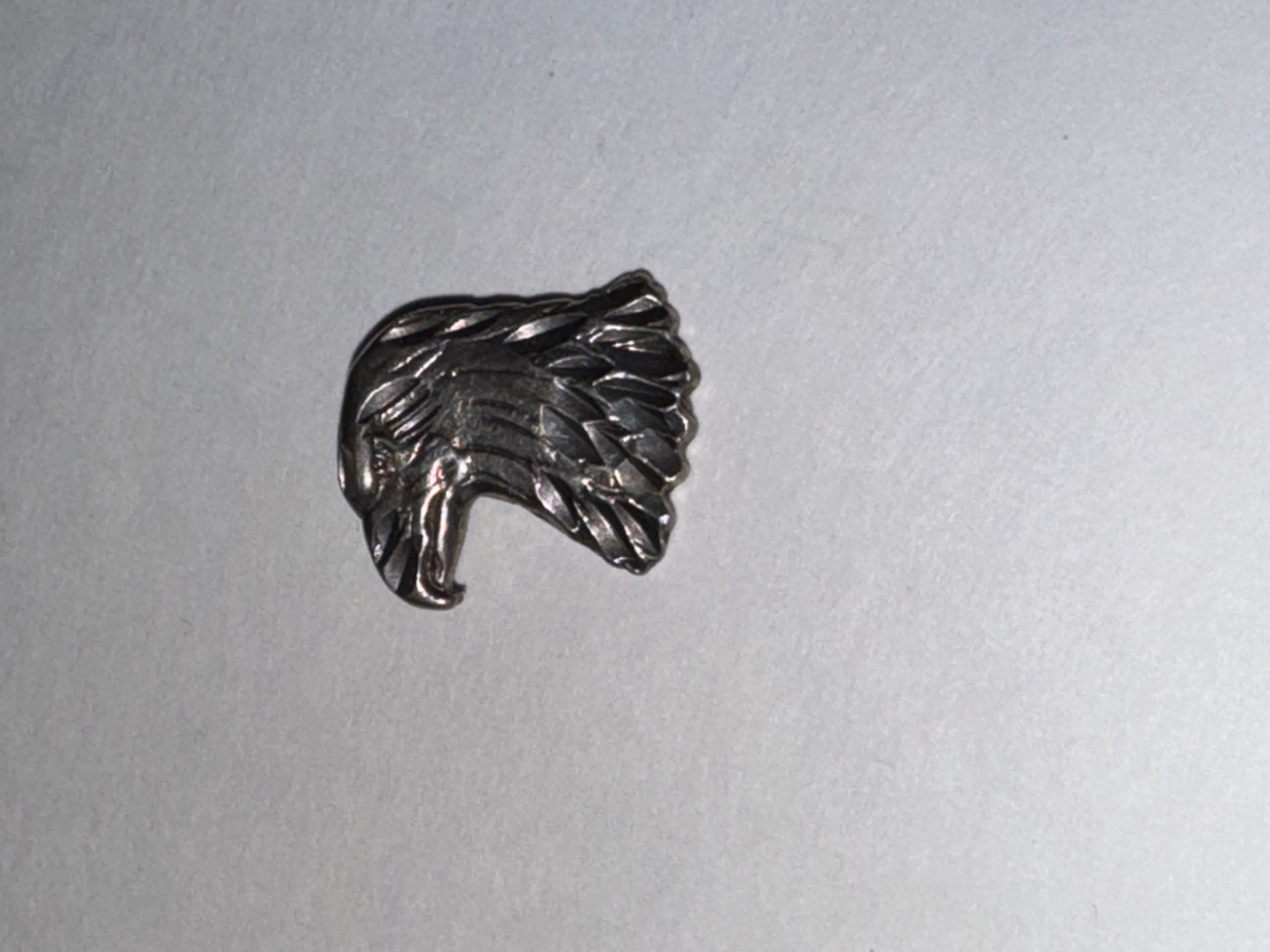 Sterling Silver Eagle Head Pendant