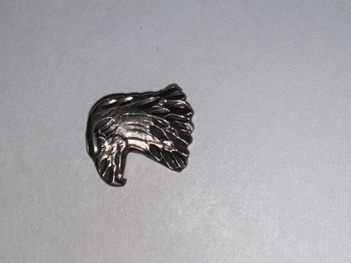 Sterling Silver Eagle Head Pendant