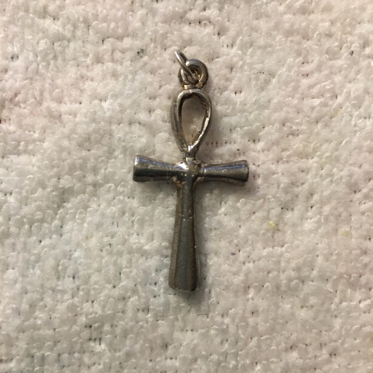 Sterling Silver Egyptian Ankh Pendant