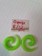 0 Gauge Uv Acrylic Curls