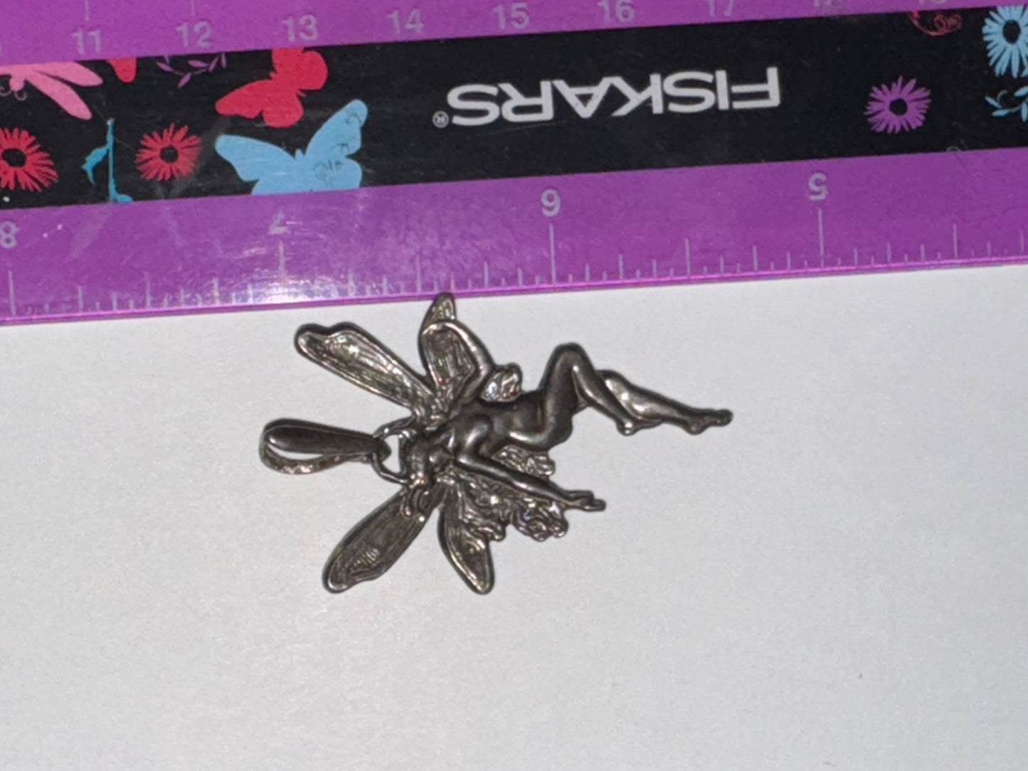 Sterling Silver Fairy Pendant