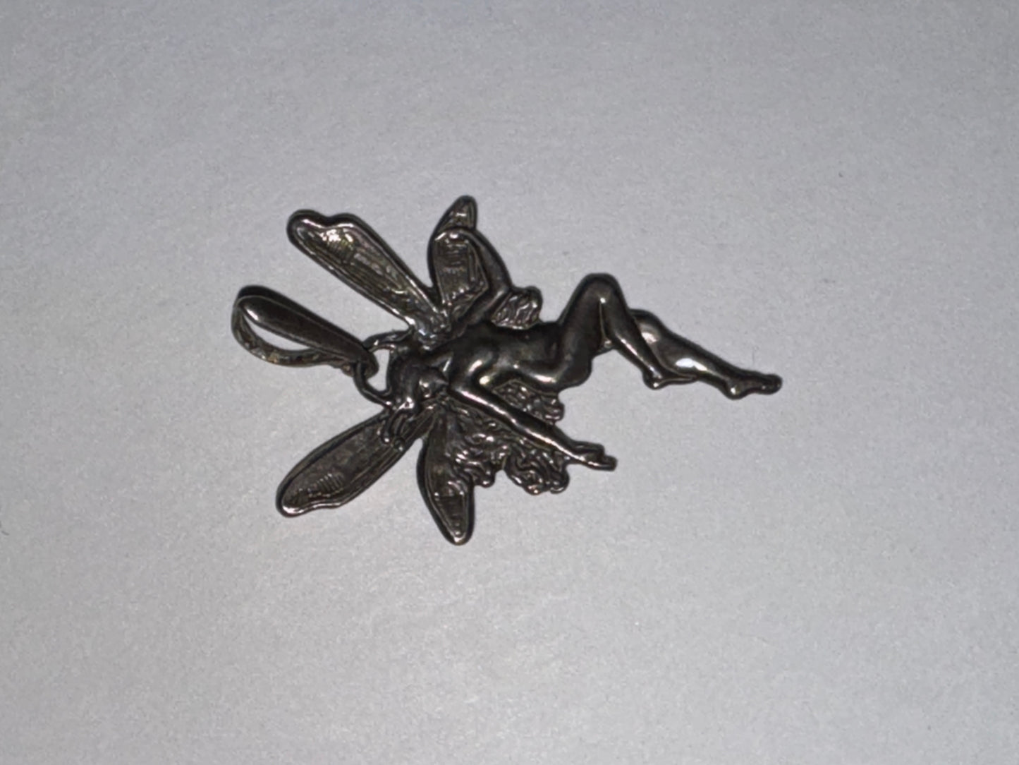 Sterling Silver Fairy Pendant