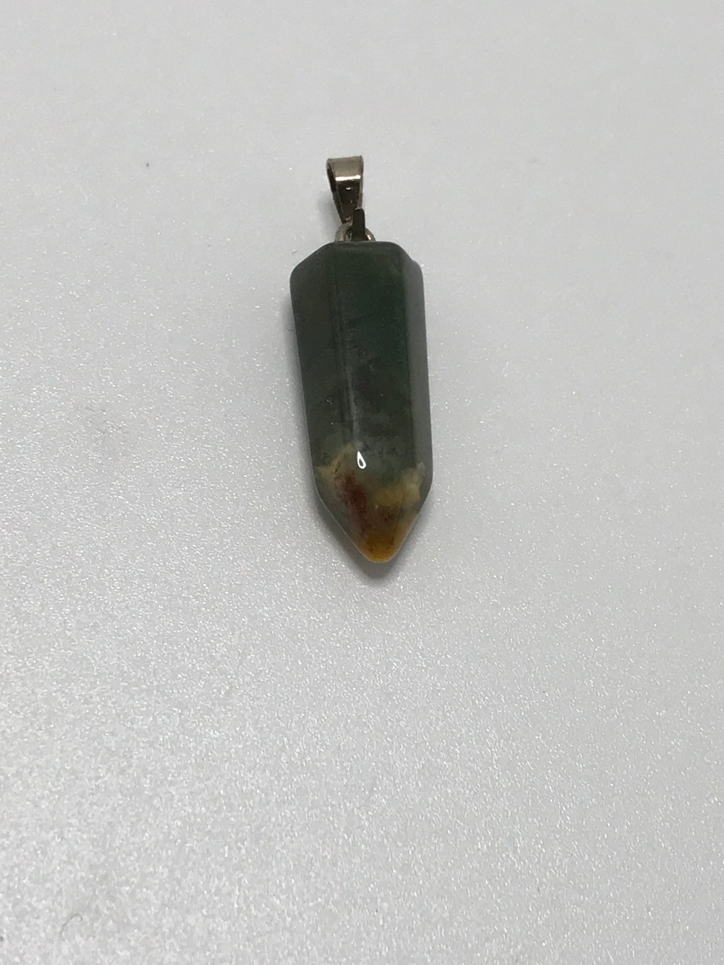 Fancy Jasper Point Pendant