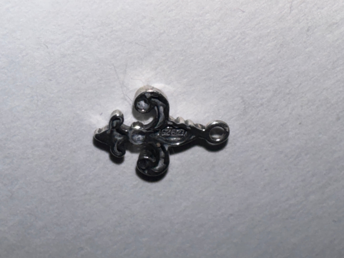 Fleur de Lis Sterling Silver Pendant