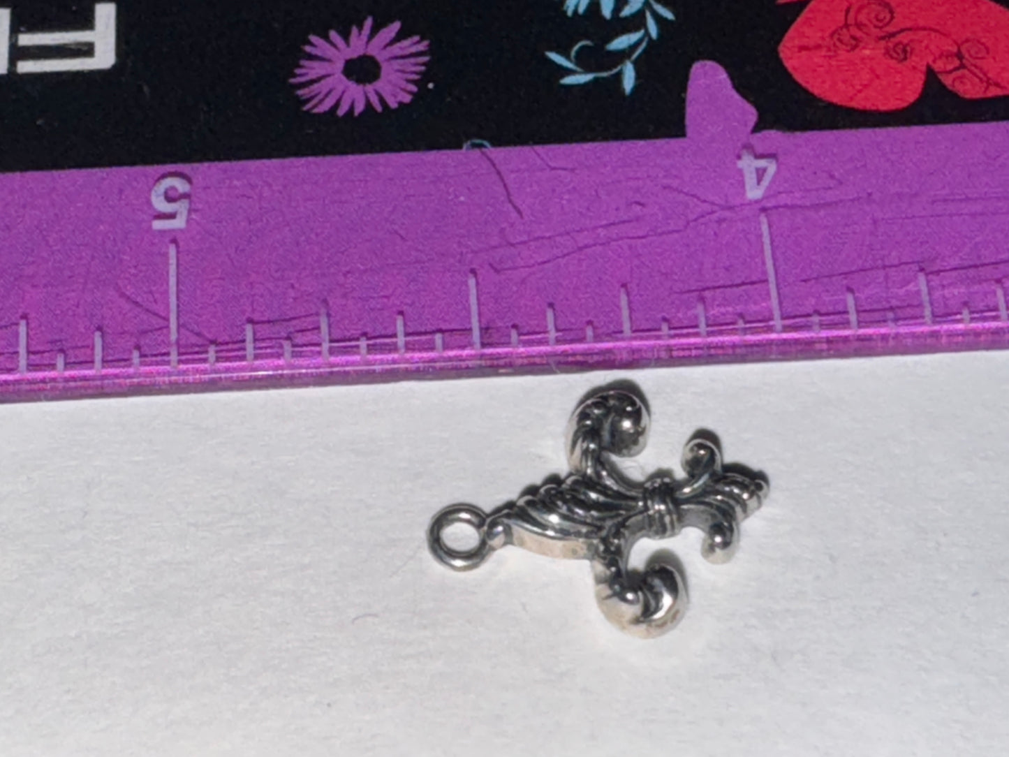 Fleur de Lis Sterling Silver Pendant