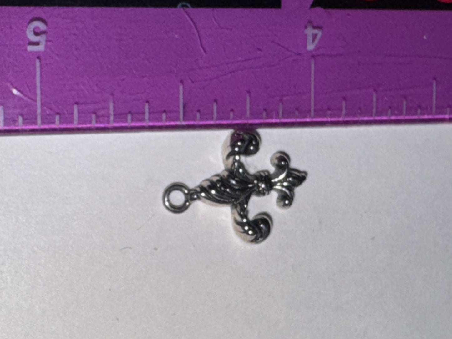 Fleur de Lis Sterling Silver Pendant