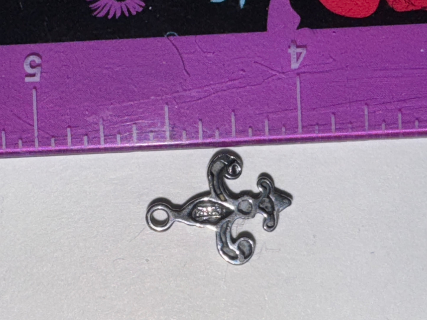 Fleur de Lis Sterling Silver Pendant