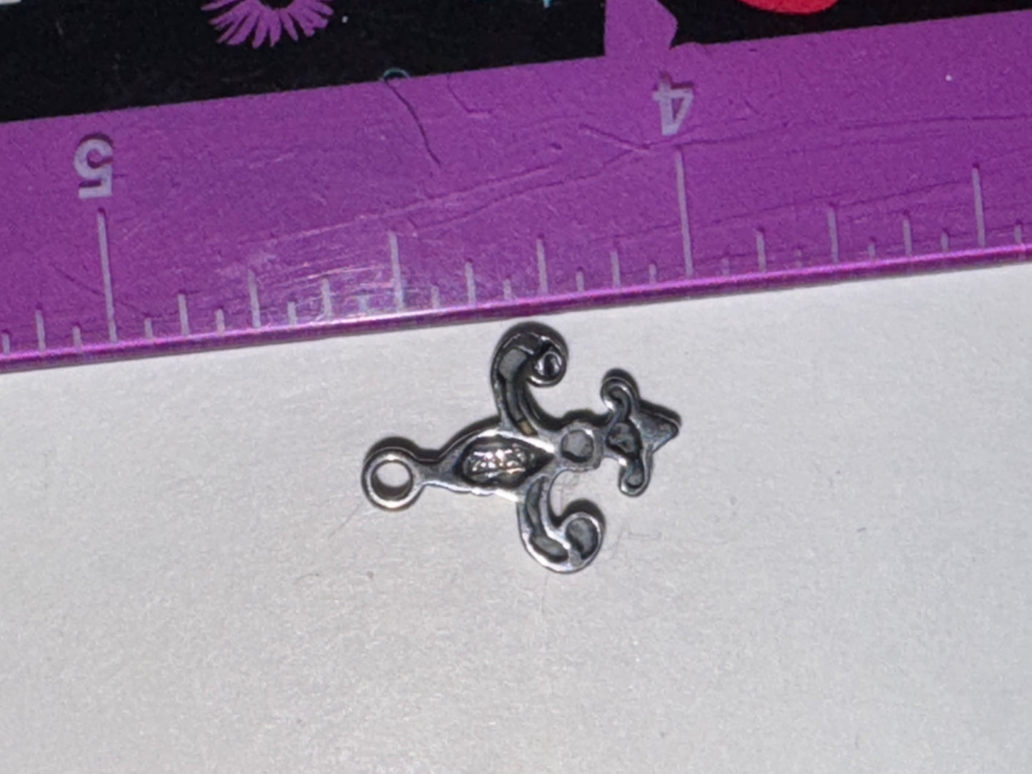 Fleur de Lis Sterling Silver Pendant