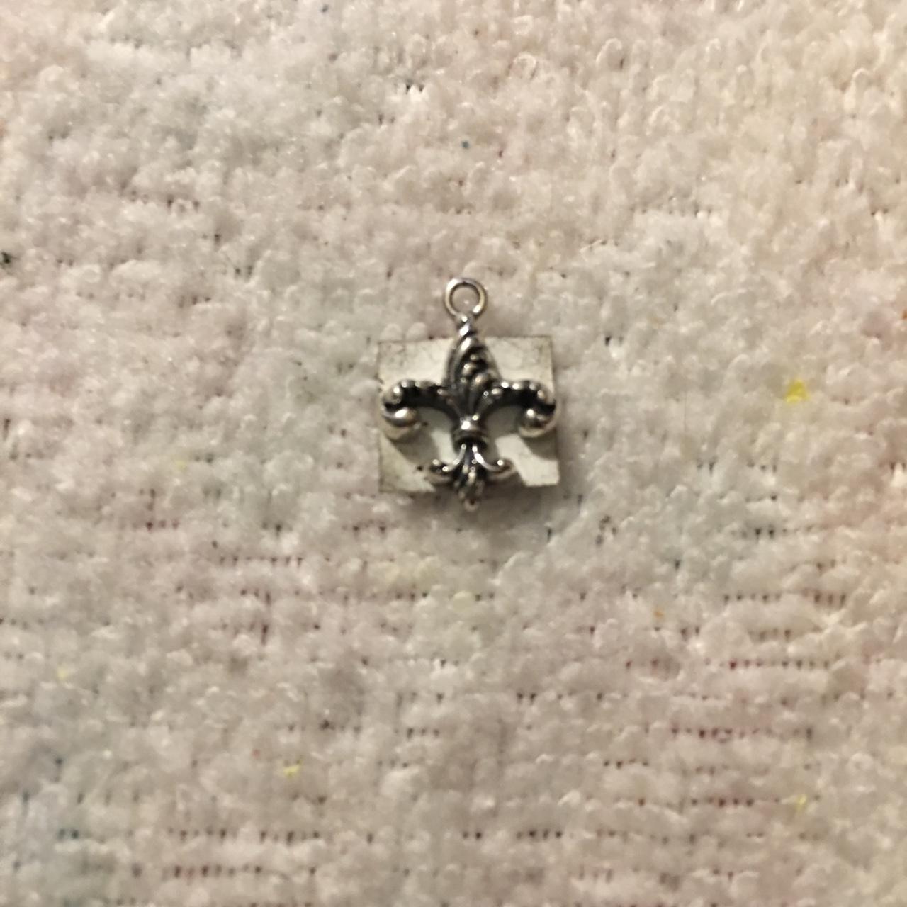 Fleur de Lis Sterling Silver Pendant