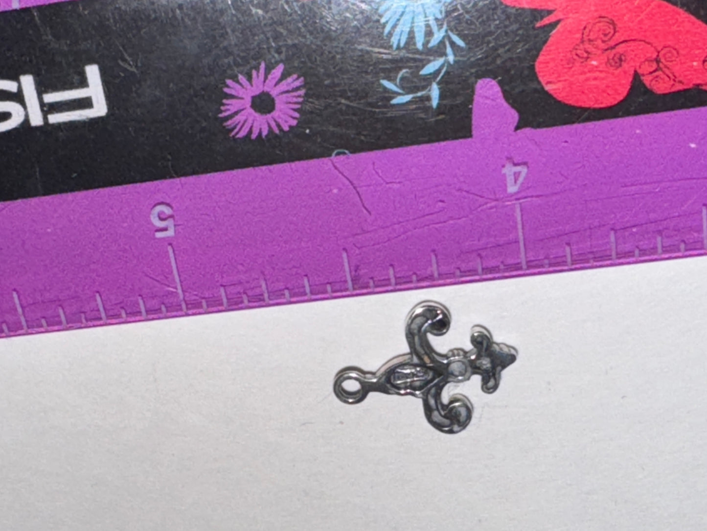 Fleur de Lis Sterling Silver Pendant