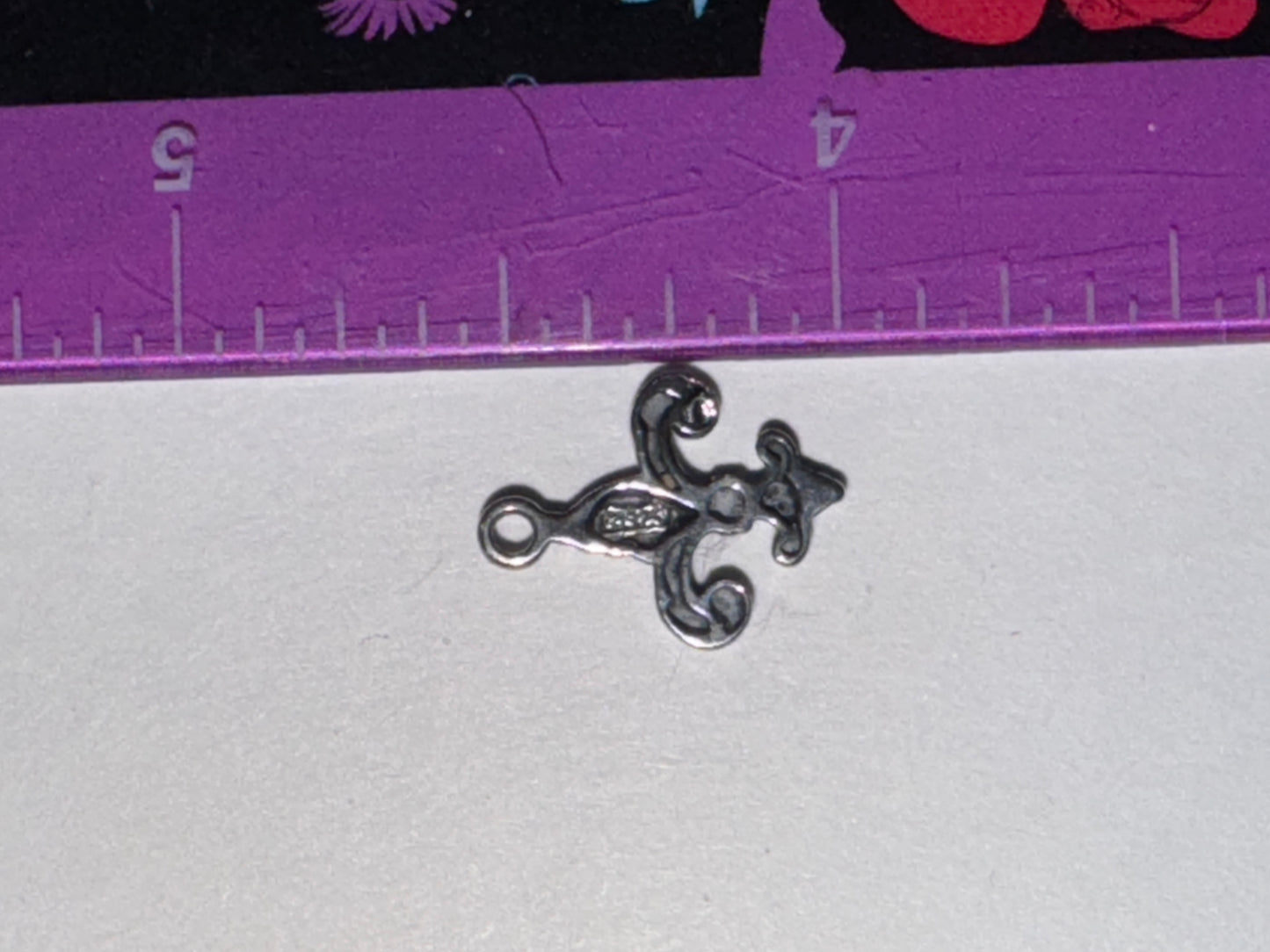 Fleur de Lis Sterling Silver Pendant