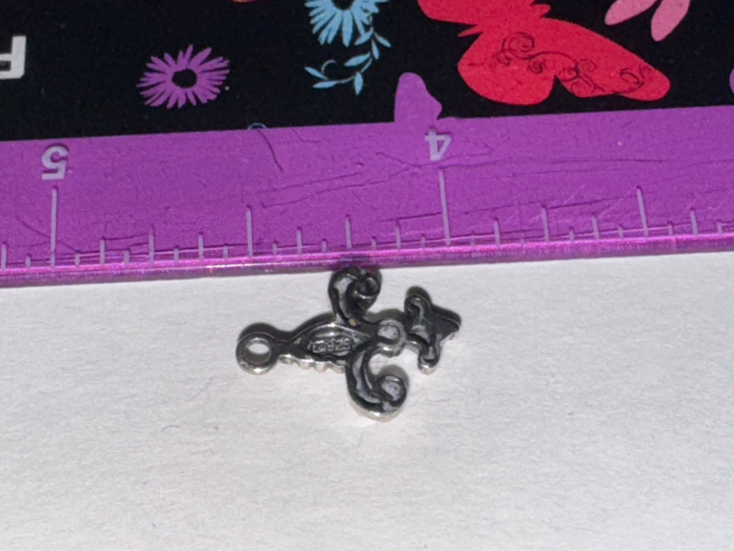 Fleur de Lis Sterling Silver Pendant