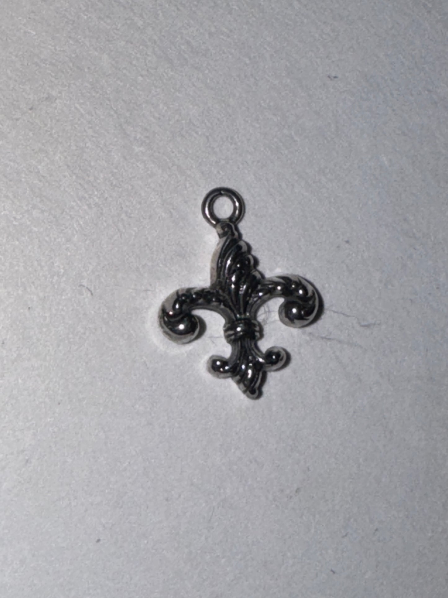 Fleur de Lis Sterling Silver Pendant