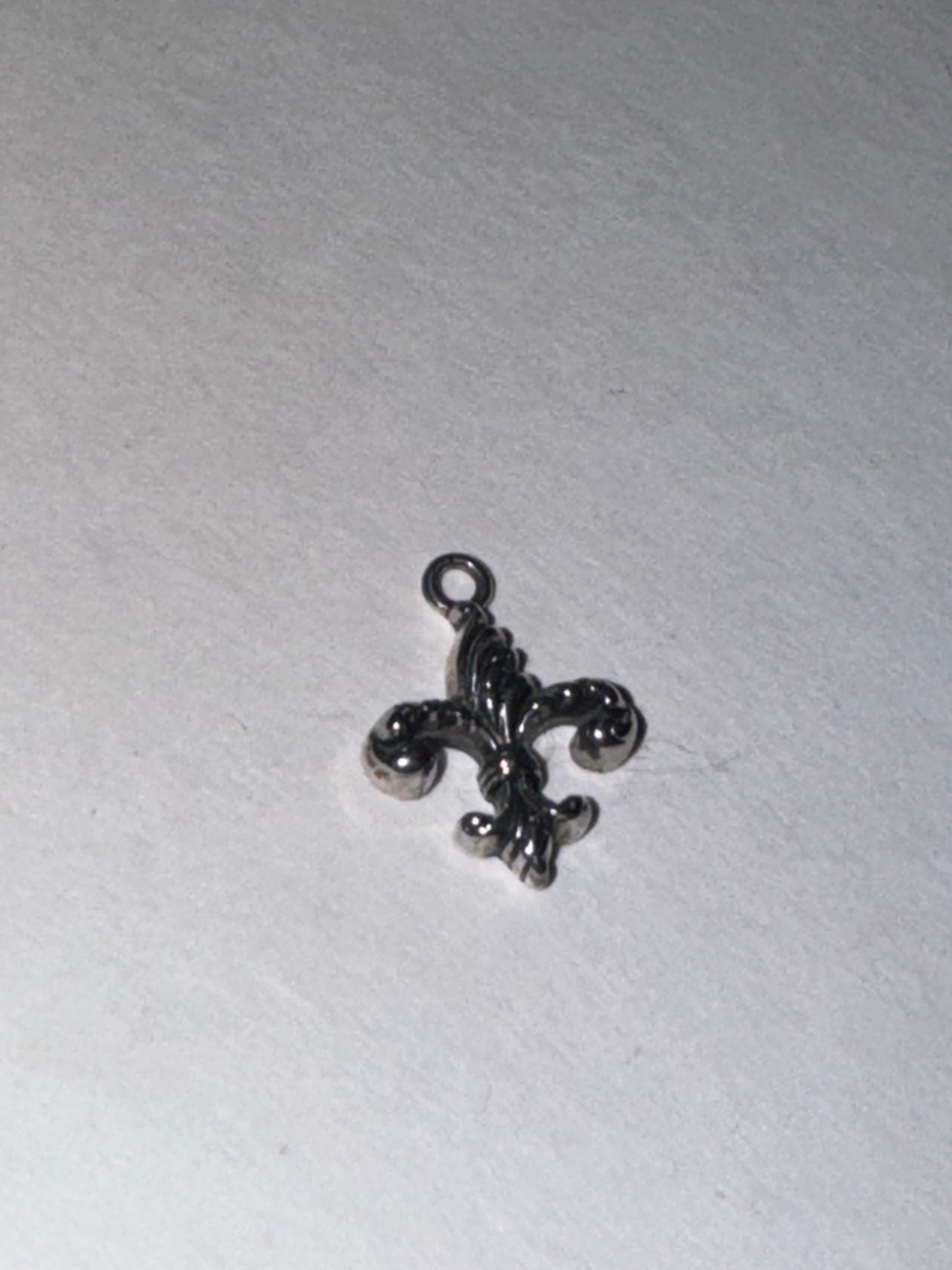 Fleur de Lis Sterling Silver Pendant
