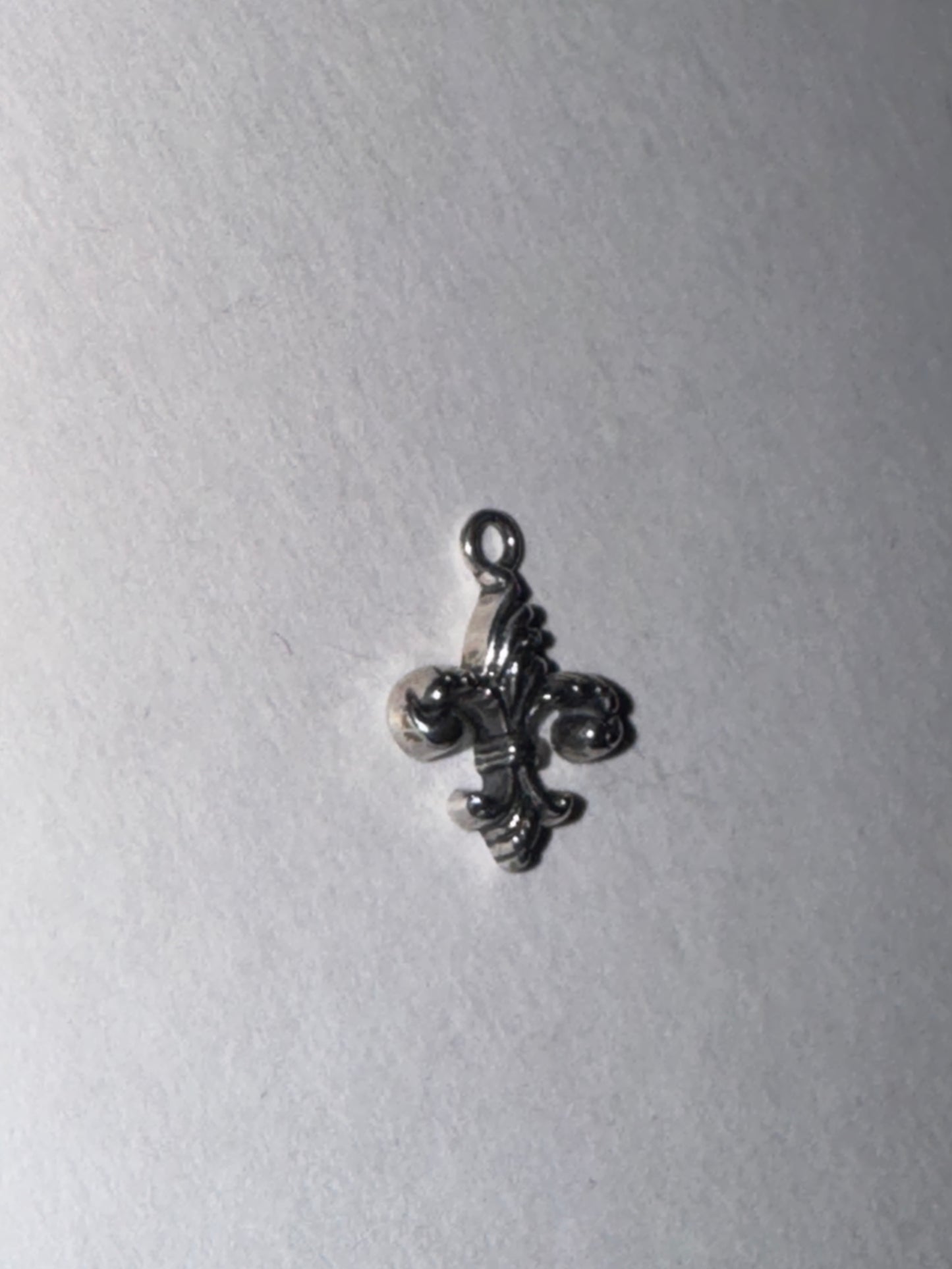 Fleur de Lis Sterling Silver Pendant