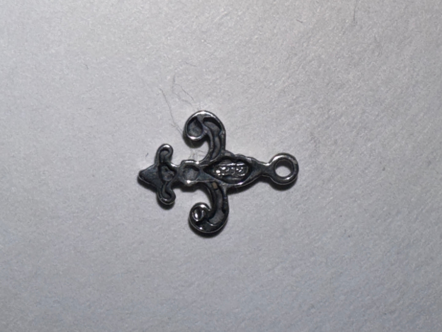 Fleur de Lis Sterling Silver Pendant