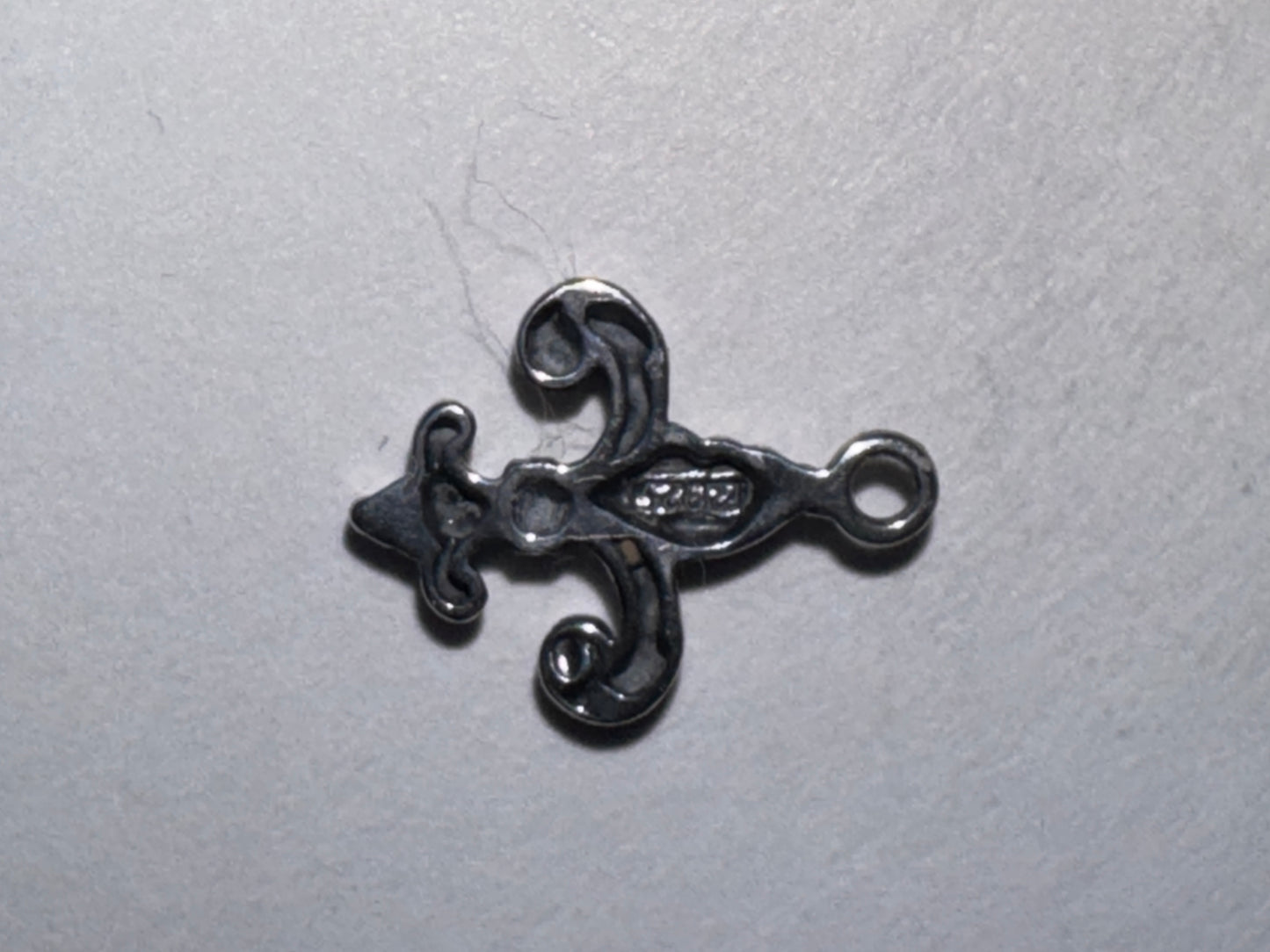 Fleur de Lis Sterling Silver Pendant
