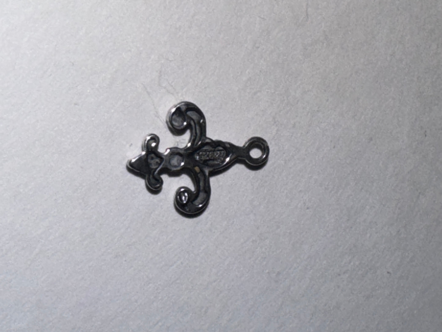 Fleur de Lis Sterling Silver Pendant