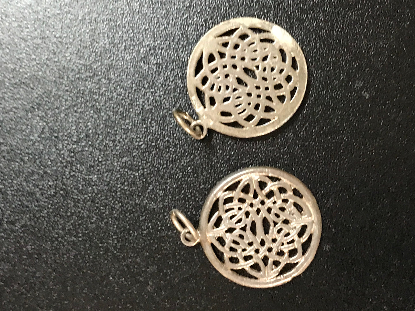 Silver Floral Celtic Pendant