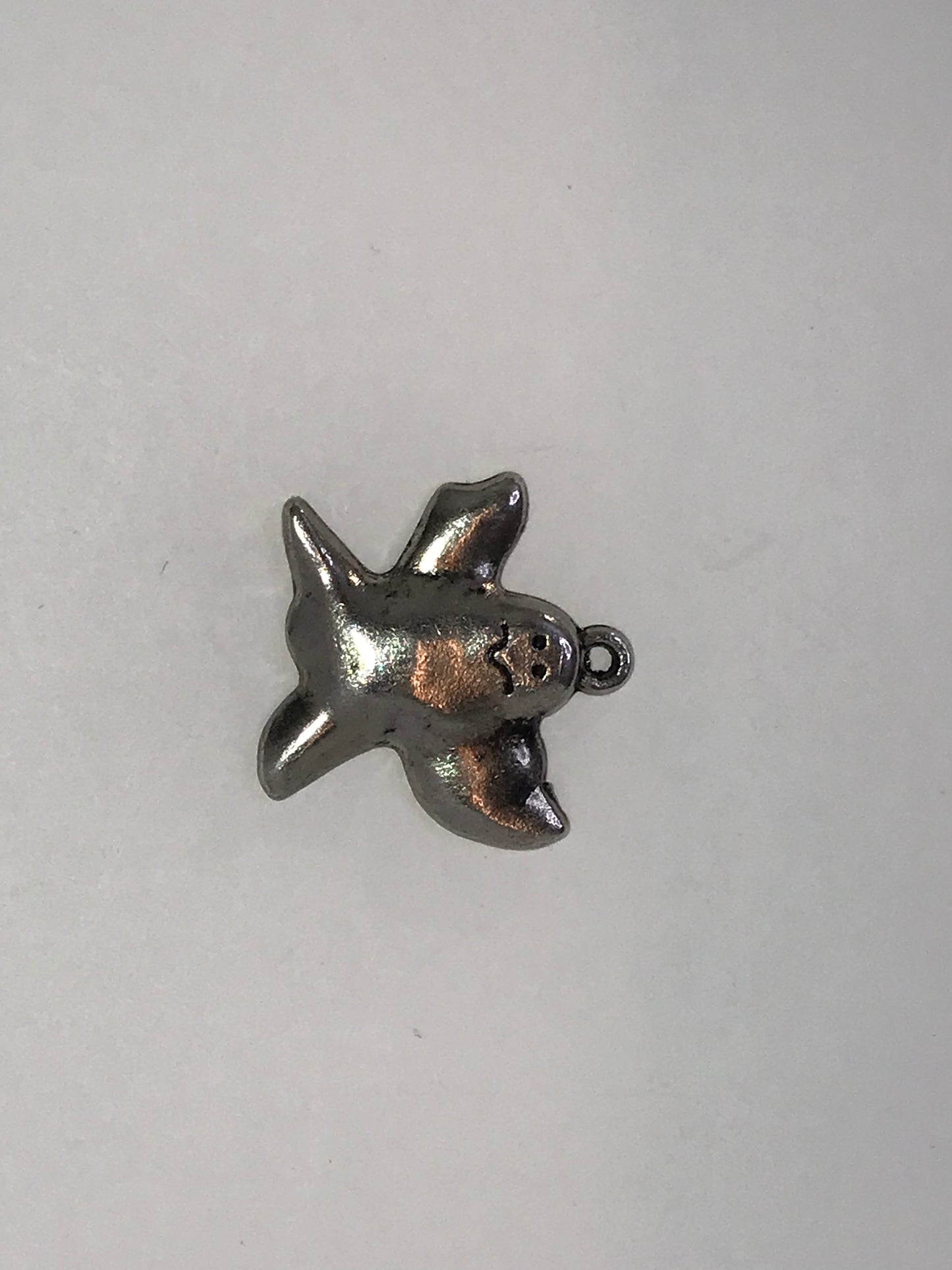 Pewter Halloween Ghost Charm