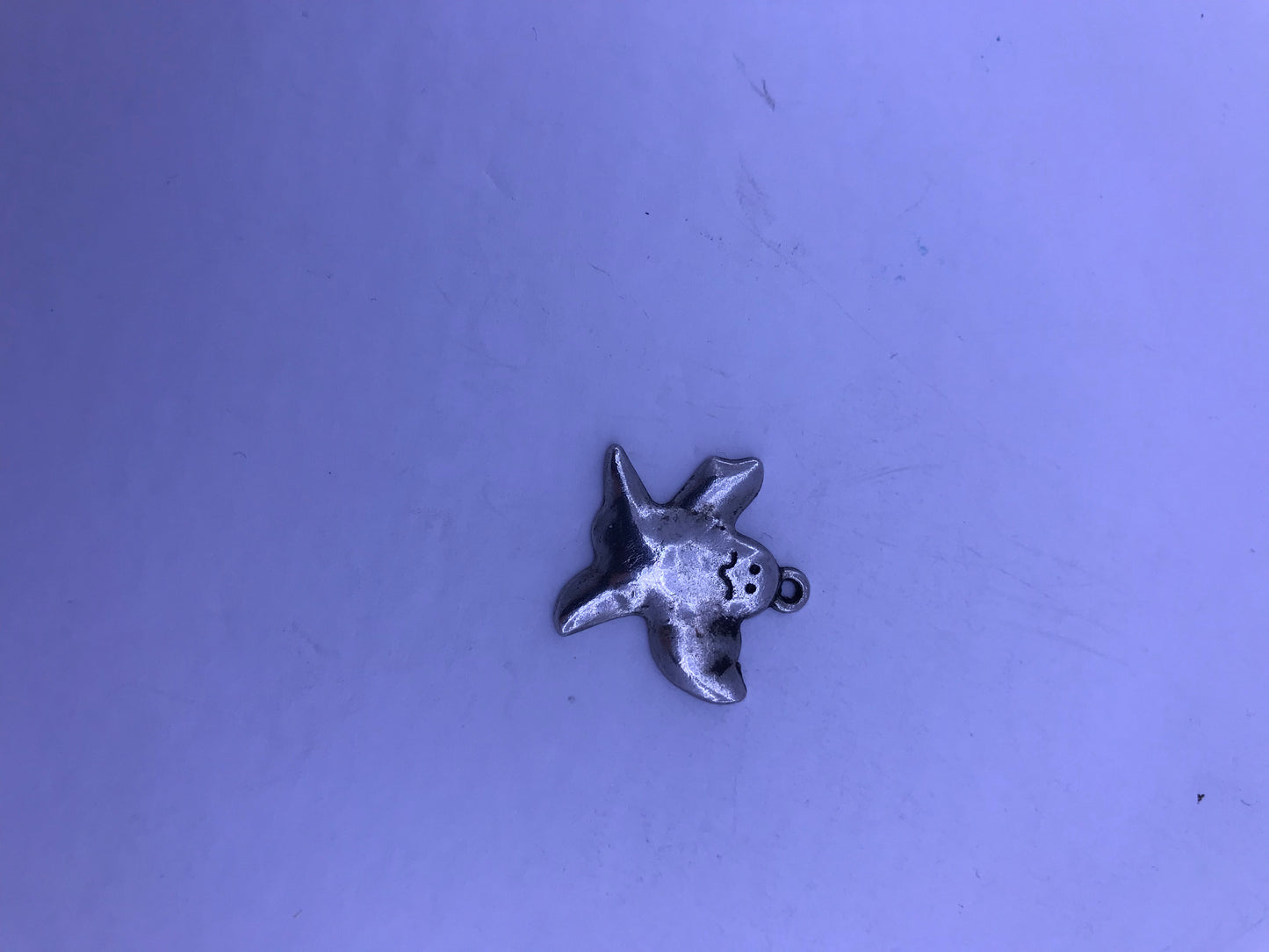 Pewter Halloween Ghost Charm